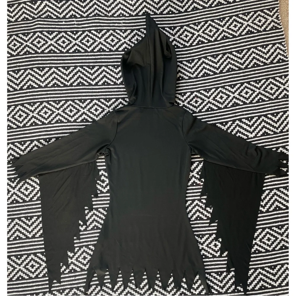 Girls Spirit Halloween Scream Ghost Face Dress - Picture 9 of 12